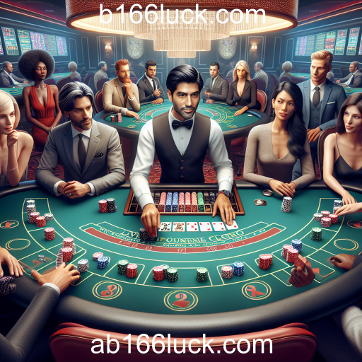 A Revolução dos Cassinos ao Vivo em b166luck.com